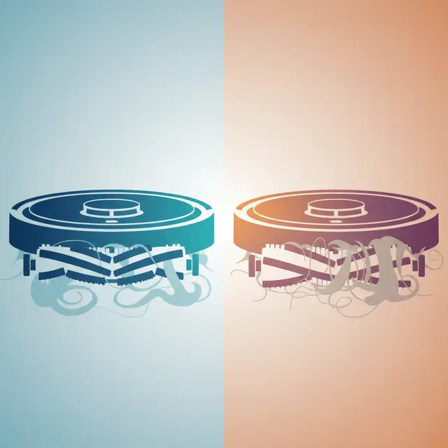 Rubber Brush vs Bristle Brush Robot Vacuum: Which Handles Pet Hair Better?